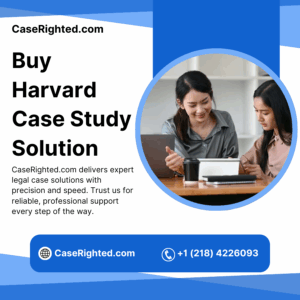 Buy Harvard Case Study Solution