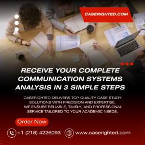 Receive Your Complete Communication Systems Analysis in 3 Simple Steps